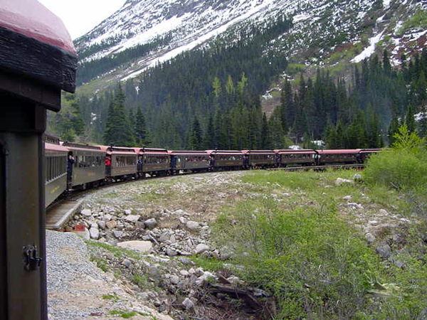White-Pass Railway scenery